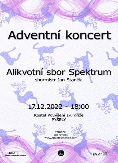 Pozvánka na koncert 17.12.2022
