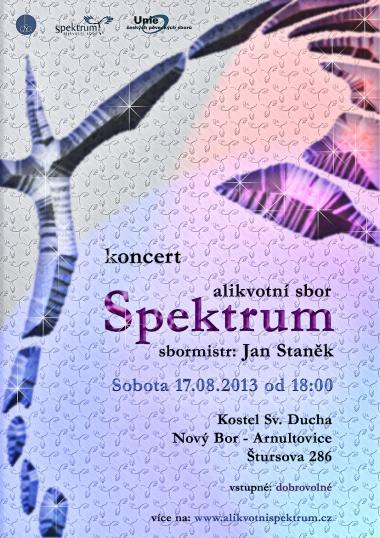 Overtone choir Spektrum, invitation to concert 17.8.2013